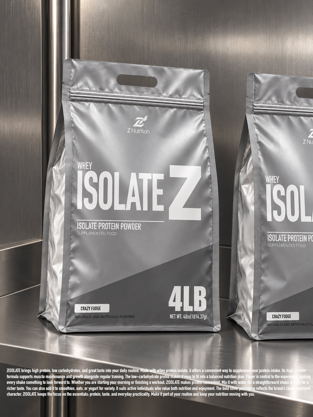 ZISOLATE brings high protein, low carbohydrates, and great taste into your daily routine.